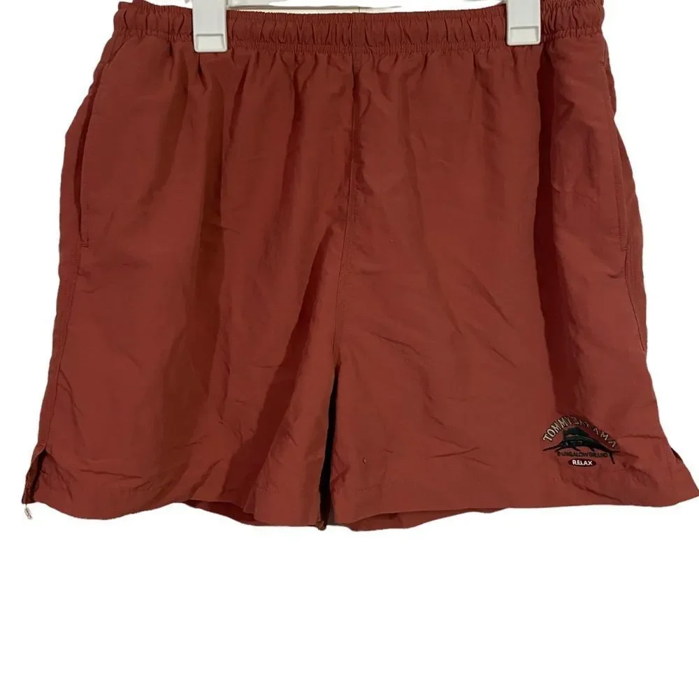 Tommy Bahama Rust Colored Swim Trunks